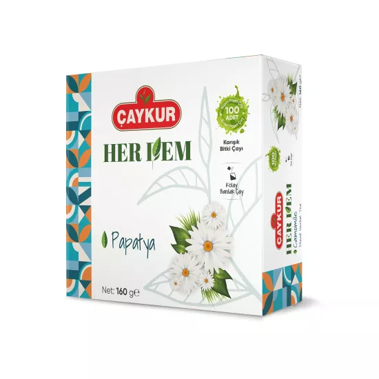 Çaykur Herdem Papatya Çayı Süzen Poşet 160g