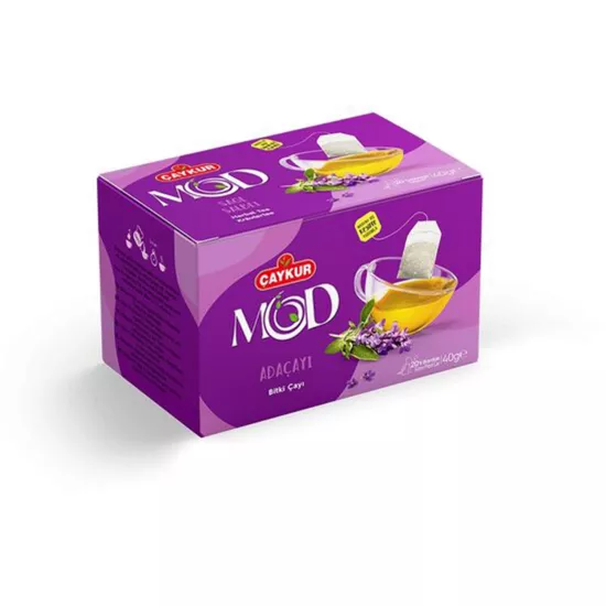 Çaykur Mod Adaçayı Bitki Çayı 20’li 40g | %100 Adaçayı Süzen Poşet