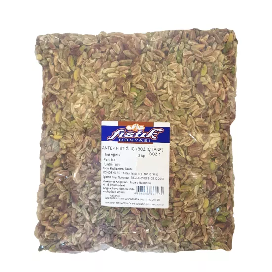 Fıstık Dünyası Antep Fıstığı İçi (Boz İç Tane) 2 Kg