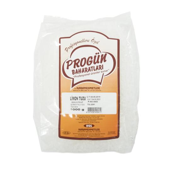Progün Tane Limon Tuzu 1 Kg