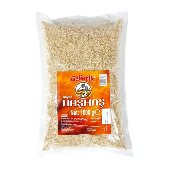 Gelincik Beyaz Haşhaş Tohumu 1000g.