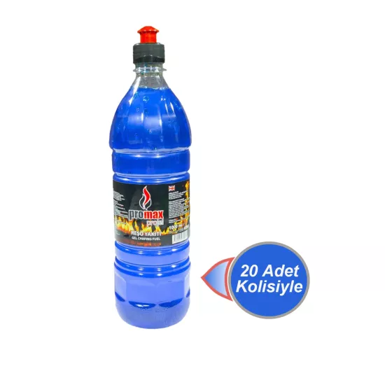 Promax Projel Reşo Yakıtı 1000 ml x 20 Adet (Kolisiyle)
