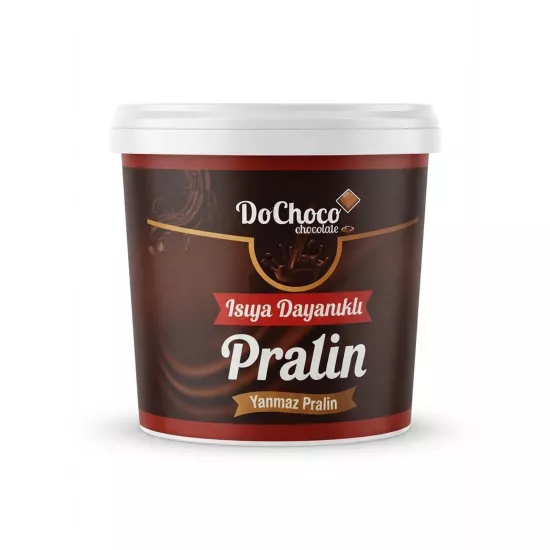 DoChoco Isıya Dayanıklı Pralin Yanmaz Pralin 10 kg | Profesyonel Pasta Dolgu