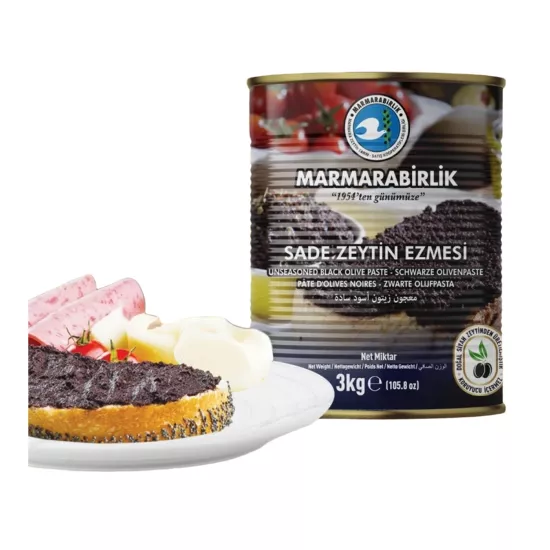 Marmarabirlik Sade Zeytin Ezmesi 3 Kg