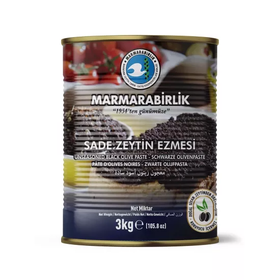 Marmarabirlik Sade Zeytin Ezmesi 3 Kg
