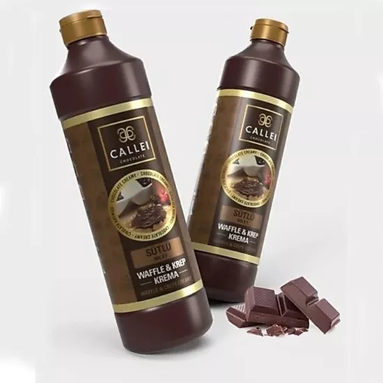 Callei Chocolate Sütlü Waffle & Krep Krema 1 kg