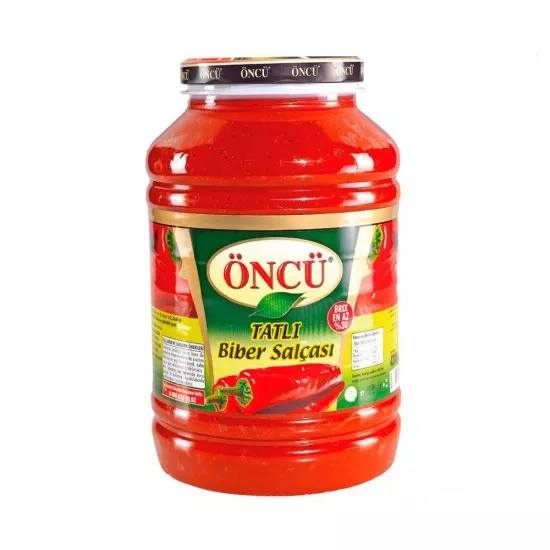 Öncü Tatlı Biber Salçası  4,3 kg En Az %28 Briks