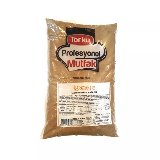 Torku Karamelce Kremasız Bisküvi Tozu 2,5 kg