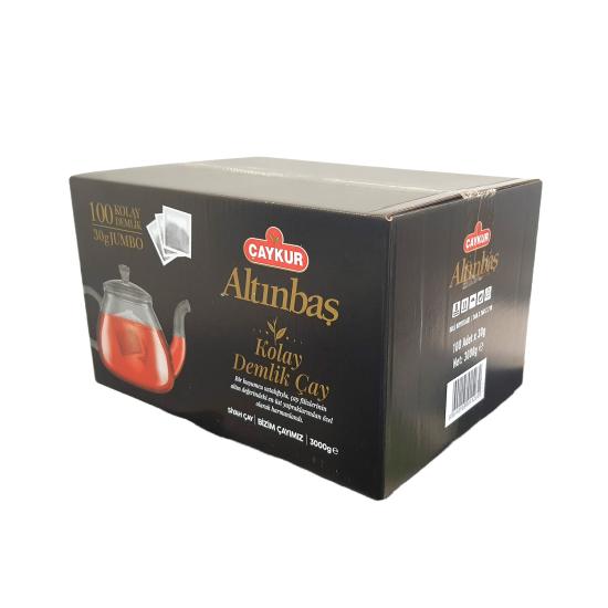 Çaykur EDT Altınbaş Demlik Poşet Çayı 3000 Gr. (100 Adet X 30g)