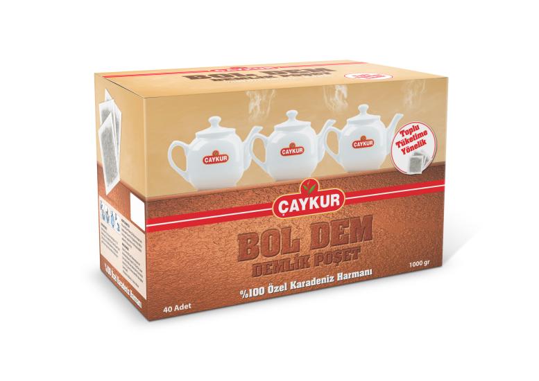 Çaykur EDT Bol Dem Demlik Poşet Çayı 750 Gr. (30 Adet X 25g)