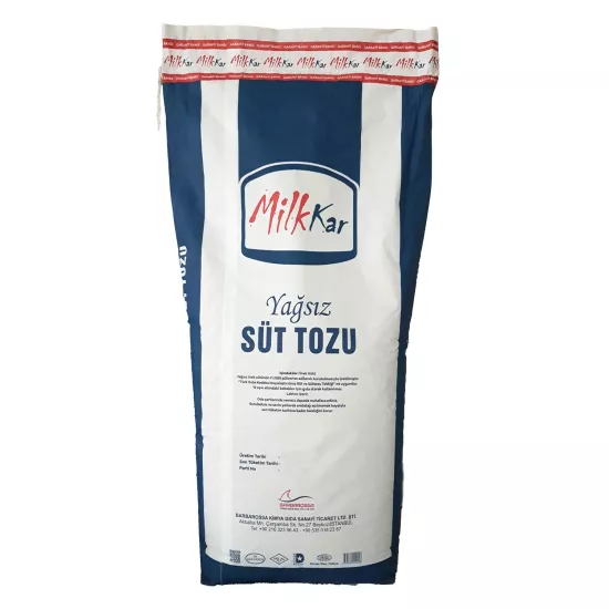 Milk Kar Yağsız Süt Tozu 25 kg.
