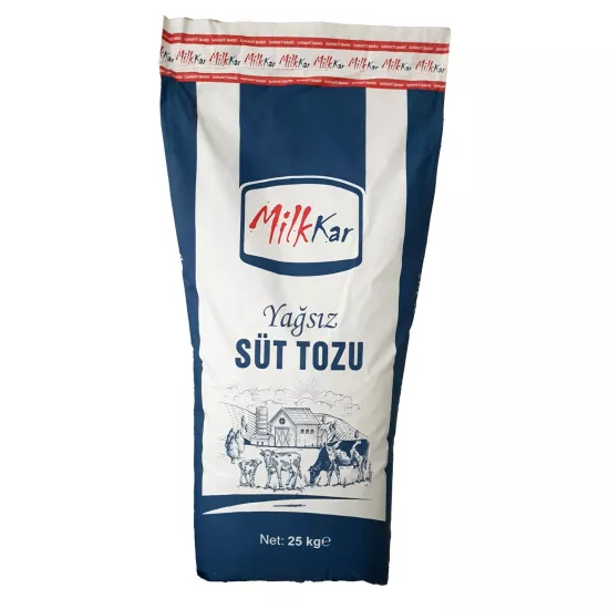 Milk Kar Yağsız Süt Tozu 25 kg.