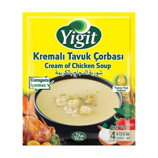 Yiğit Kremalı Tavuk Çorbası 65 g