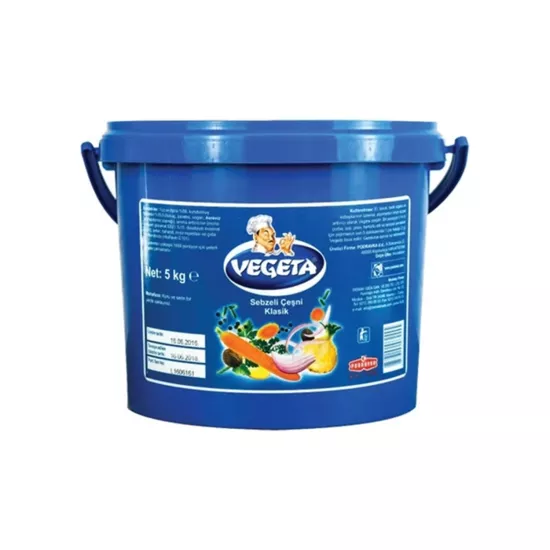 Vegeta Sebzeli Çeşni Klasik 5 kg Kova