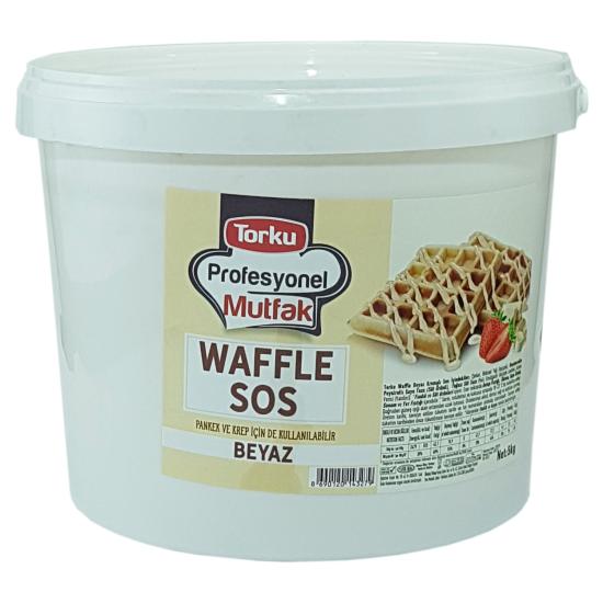 Torku Waffle  Beyaz Kremalı Sos 5 Kg.