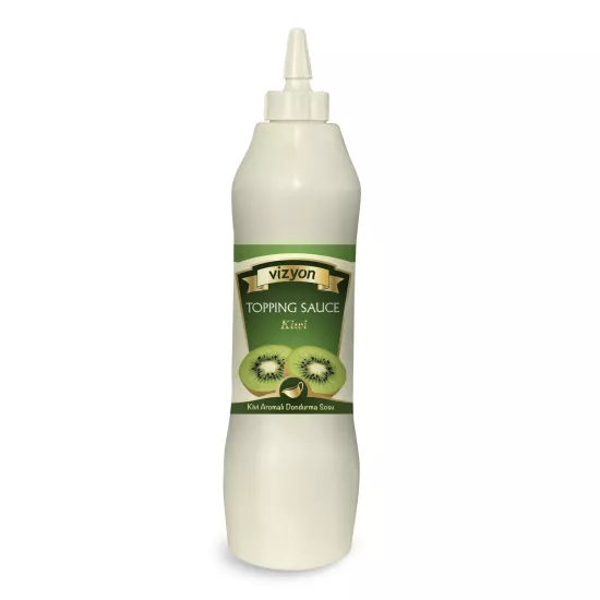 Vizyon Kivi,Aromalı Dondurma Sosu 1 Kg (Topping Sos)