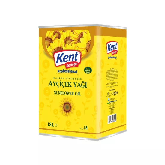 Kent Boringer Ayçicek Yağı 18 Lt