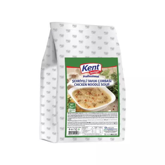 Kent Boringer Şehriyeli Tavuk Çorba 3 Kg