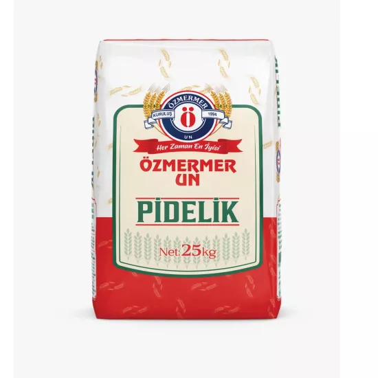 Özmermer Dededen Pidelik Buğday Unu 25 Kg Kraft Ambalaj