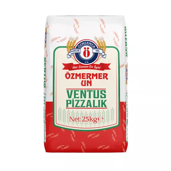 Özmermer Ventus Pizzalık Buğday Unu 25 Kg Kraft Ambalaj