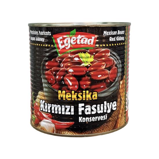 Egetad Meksika Kırmızı Fasulye Konservesi 2750 g | Doğal ve Koruyucusuz Lezzet