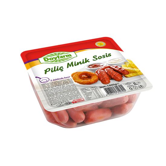 Doyfarm Piliç Minik Sosis 1000 GR. (Şenpiliç ürünüdür.)
