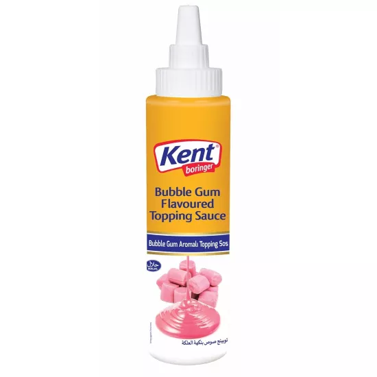 Kent Boringer Bubble Gum Sakız Aromalı Topping Sos 750g