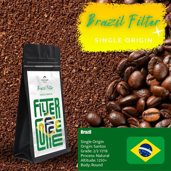 C.O.M. & Lowell - Brazil Filter Coffee 250 Gr.