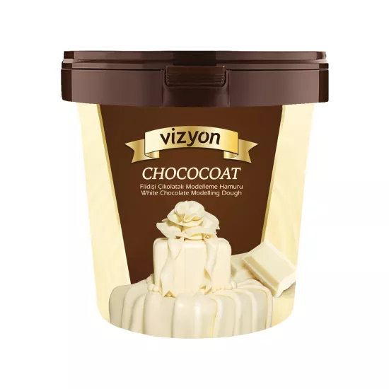 Vizyon Chococoat Beyaz Çikolatalı (Fildişi) Modelleme Hamuru 1 Kg