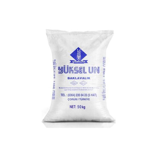 Yüksel Tozluk Un (Baklavalık) 50 Kg