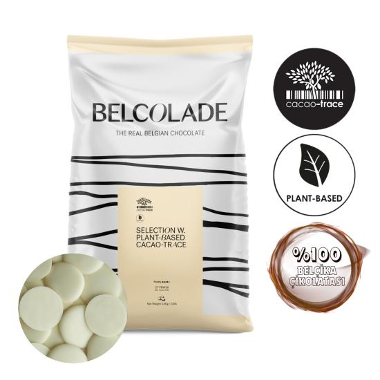 Puratos Belcolade Blanc Selection White Drops X605/J (Fildişi) Beyaz Drop Çikolata  15 Kg.