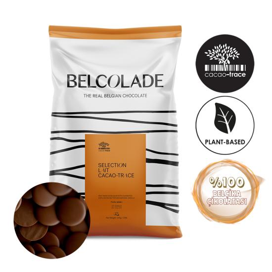 Puratos Belcolade Lait Selection O3X5/J Sütlü Drop Çikolata 15Kg.