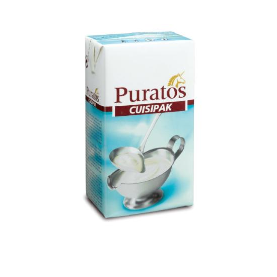 Puratos Cuisipak Şekersiz Bitkisel Sıvı Krema 1 Kg.