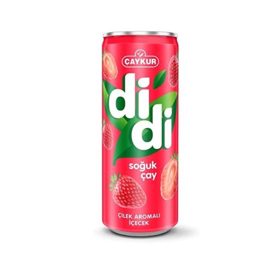 Didi Çilek Aromalı Soğuk Çay 250 ml. * 24 Adet