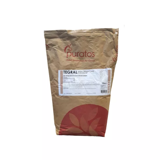 Puratos Tegral Satin Cream Cake Cocoa AF 10 kg  Kakaolu Hazır Kek Karışımı