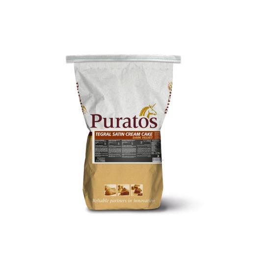 Puratos Tegral Satin Cream Cake Dark Velvet 10 Kg.