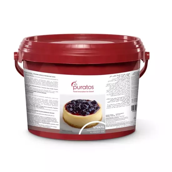 Puratos Vivafil Yaban Mersini Dolgu 6 kg %35 Meyve Oranı