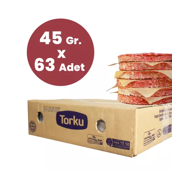 Torku Donuk Burger Dökme 45g X 63 Adet