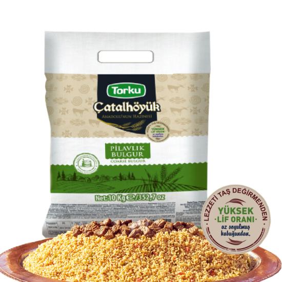 Torku Çatalhöyük Pilavlık Bulgur 10 KG