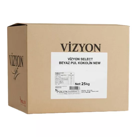 Vizyon Select Beyaz Pul Kokolin New Dökme 25 Kg