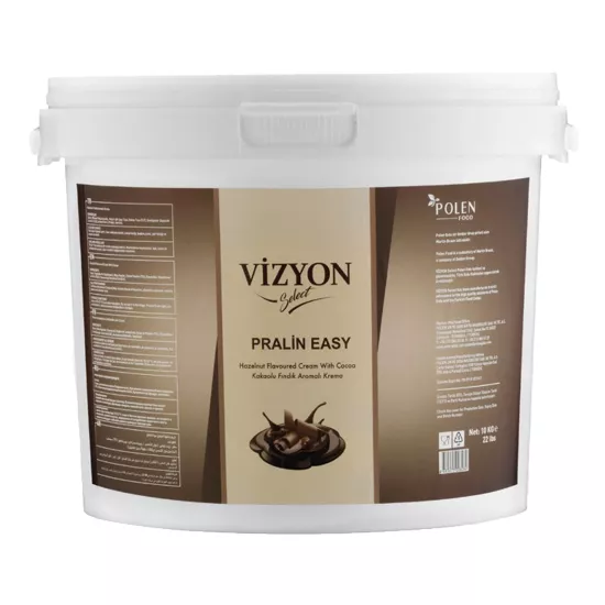 Vizyon Select Pralin Easy 10 Kg - Kakaolu Fındıklı Pasta Kreması