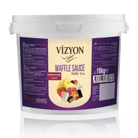Vizyon Select Frambuaz Aromalı Waffle Sosu 10 Kg