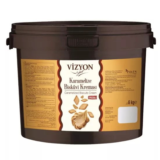 Vizyon Select Karamelize Bisküvi Kreması 6 Kg