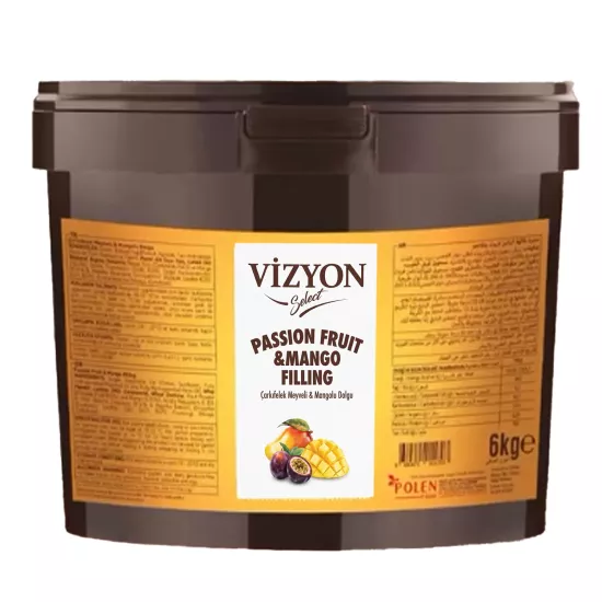 Vizyon Select Çarkıfelek Meyveli &  Mangolu Pasta Dolgusu 6 Kg