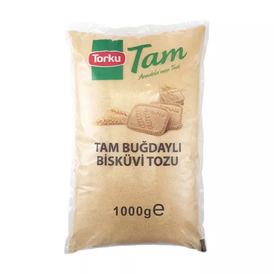 Torku Tam Buğdaylı Bisküvi Tozu 1 Kg - Pastacılık ve Tatlı Tabanı