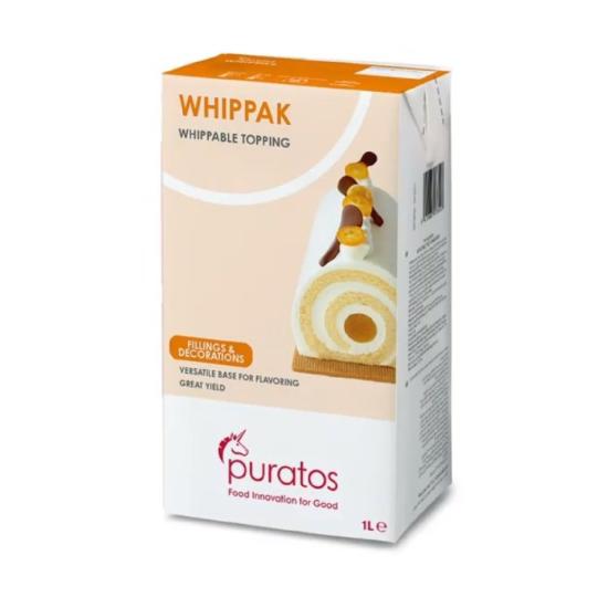 Puratos Whippak Şekerli Sıvı Krem Şanti 1 Kg.