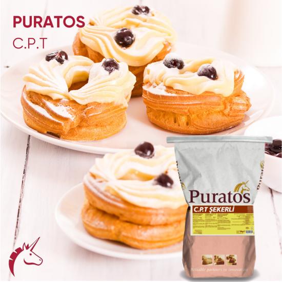 Puratos C.P.T Şekerli Toz Pastacı Kreması 10 Kg.