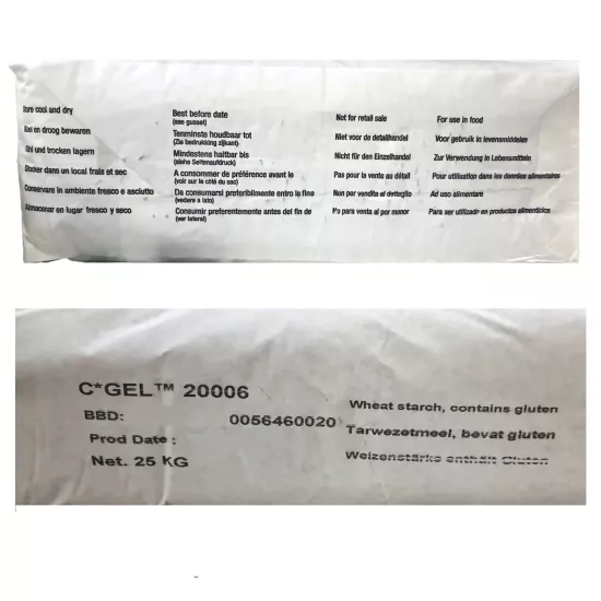 Cargill Vaniköy Buğday Nişastası 25 Kg. - Kargo Dahil