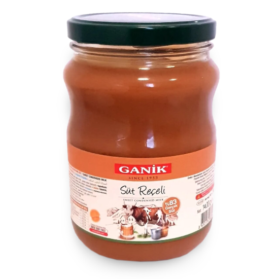 Ganik Süt Reçeli 1400 Gr (İnek Sütü)