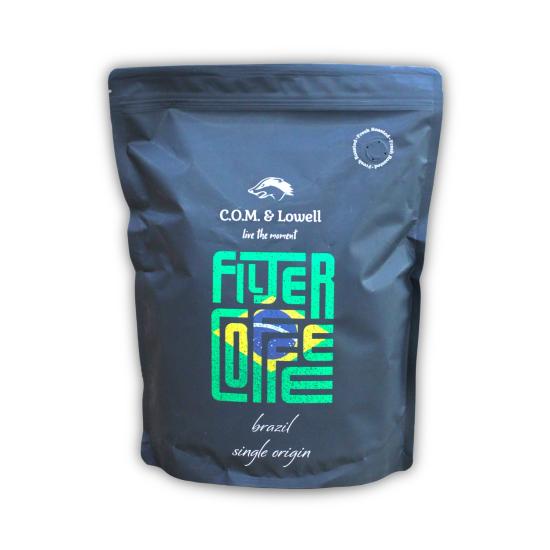 C.O.M. & Lowell Brazil Filter Coffee 1000 Gr.